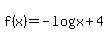 f%28x%29+=+-log%28x%29%2B4