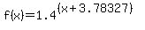 f%28x%29+=+1.4%5E%28%28x%2B3.78327%29%29