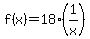 f%28x%29+=+18%2A%281%2Fx%29