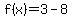 f%28x%29+=+3+-+8