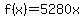 f%28x%29+=+5280x