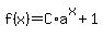 f%28x%29+=+C%2Aa%5Ex%2B1