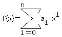 f%28x%29+=+sum%28a%5Bi%5D%2Ax%5Ei%2C+i+=+0%2C+n%29