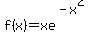 f%28x%29+=+xe%5E%28-x%5E2%29