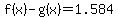 f%28x%29-g%28x%29=1.584
