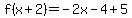 f%28x%2B2%29=-2x-4%2B5