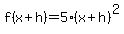 f%28x%2Bh%29=5%28x%2Bh%29%5E2