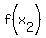 f%28x%5B2%5D%29