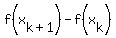 f%28x%5Bk%2B1%5D%29+-+f%28x%5Bk%5D%29