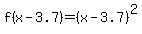 f%28x-3.7%29=%28x-3.7%29%5E2