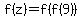 f%28z%29=f%28f%289%29%29