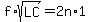 f%2Asqrt%28LC%29=2n%2A1