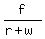 f%2F%28r%2Bw%29