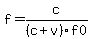 f=+c%2F%28c%2Bv%29f0