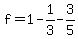 f=1-1%2F3-3%2F5