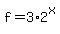 f=3%2A2%5Ex