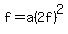 f=a%282f%29%5E2