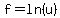 f=ln%28u%29