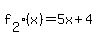 f%5B2%5D%28x%29=5x%2B4