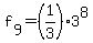 f%5B9%5D+=+%281%2F3%29%2A3%5E8