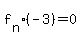 f%5Bn%5D%28-3%29=0