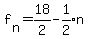 f%5Bn%5D=18%2F2-expr%281%2F2%29n