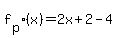 f%5Bp%5D%28x%29=2x%2B2-4