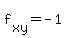 f%5Bxy%5D+=+-1