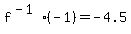f%5E%28-1%29%28-1%29=-4.5