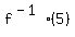 f%5E%28-1%29%285%29