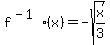 f%5E%28-1%29%28x%29=-sqrt%28x%2F3%29