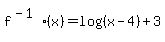 f%5E%28-1%29%28x%29=log%28%28x-4%29%29%2B3