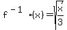 f%5E%28-1%29%28x%29=sqrt%28x%2F3%29