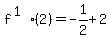 f%5E%281%29%282%29=-1%2F2%2B2+
