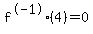 f%5E-1%284%29+=+0++