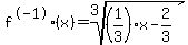 f%5E-1%28x%29=root%283%2C%281%2F3%29x-2%2F3%29