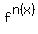 f%5En+%28x%29