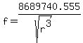 f+=+8689740.555%2F%28sqrt%28r%5E3%29%29