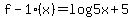f-1%28x%29=log5x%2B5