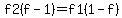 f2%28f-1%29+=+f1%281-f%29