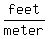 feet%2Fmeter