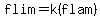 flim=k%28flam%29