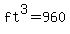 ft%5E3=960