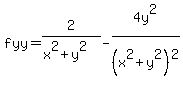 fyy=2%2F%28x%5E2%2By%5E2%29-4y%5E2%2F%28x%5E2%2By%5E2%29%5E2