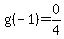 g%28-1%29+=+0%2F4