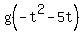 g%28-t%5E2+-5t%29