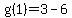 g%281%29=3-6