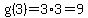 g%283%29+=+3%2A3=9