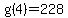 g%284%29=228