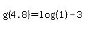 g%284.8%29=log%28%281%29%29-3